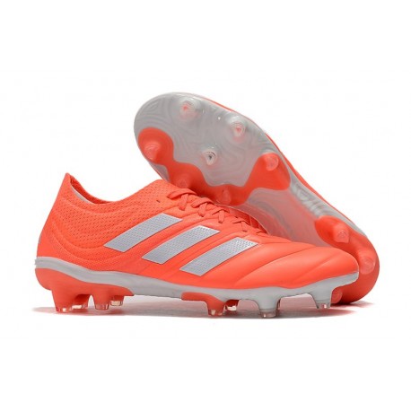 Profesjonalne Buty piłkarskie Adidas Copa 19.1 FG Czerwony Biały