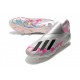 adidas Predator 19+ FG Korki Pilkarskie - Srebro Czarny Różowy