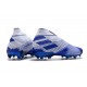 Adidas Buty Piłkarskie Nemeziz 19+ FG - Biały Niebieski