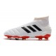 Korki Pilkarskie adidas Predator Mania 19+FG ADV Biały Czerwony Czarny