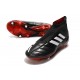 Korki Pilkarskie Adidas Predator 19+ FG Czarny Biały Czerwony