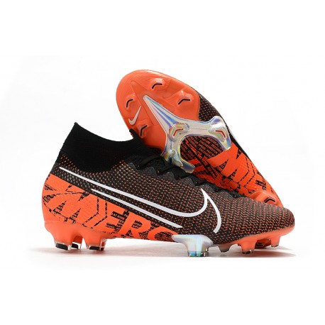 Buty Piłkarskie Nike Mercurial Superfly Elite FG -Czarny Biały