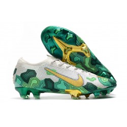 Nike Mercurial Vapor XIII 360 Elite FG Mbappe Wilczy Zielony Złoto