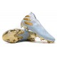 Adidas Buty Piłkarskie Nemeziz 19+ FG -Niebieski Złoty Biały