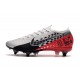 Nike Mercurial Vapor 13 Elite SG PRO AC Neymar Chrom Czarny Czerwony Platyna