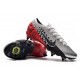 Nike Mercurial Vapor 13 Elite SG PRO AC Neymar Chrom Czarny Czerwony Platyna