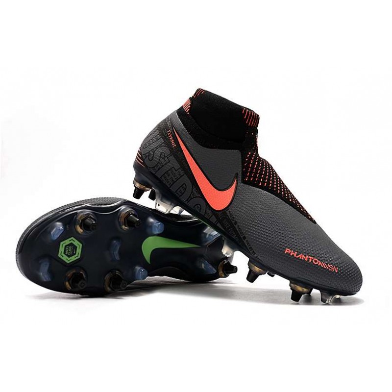 Nike Phantom Vision Elite DF SG-Pro AC Szary PomaraÅczowy Czarny