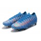 Nike Mercurial Vapor 13 Elite SG PRO Anti Clog Niebieski Czerwony