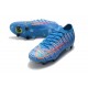 Nike Mercurial Vapor 13 Elite SG PRO Anti Clog Niebieski Czerwony