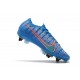 Nike Mercurial Vapor 13 Elite SG PRO Anti Clog Niebieski Czerwony