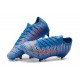 Nike Mercurial Vapor 13 Elite SG PRO Anti Clog Niebieski Czerwony