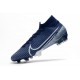 Buty Piłkarskie Nike Mercurial Superfly 7 Elite FG -Niebieski Biały