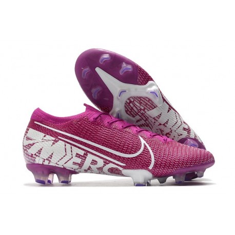 Nike Mercurial Vapor 13 Elite FG ACC Fioletowy Biały