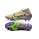 Nike Mercurial Superfly VII Elite AG PRO Kremowy Czarny Fioletowy