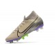 Nike Mercurial Superfly VII Elite AG PRO Kremowy Czarny Fioletowy