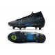 Nike Mercurial Superfly 7 Elite SG-PRO AC Czarny Niebieski