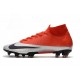 Nike Korki Mercurial Superfly VII Elite DF FG Czerwony Srebro