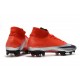 Nike Korki Mercurial Superfly VII Elite DF FG Czerwony Srebro