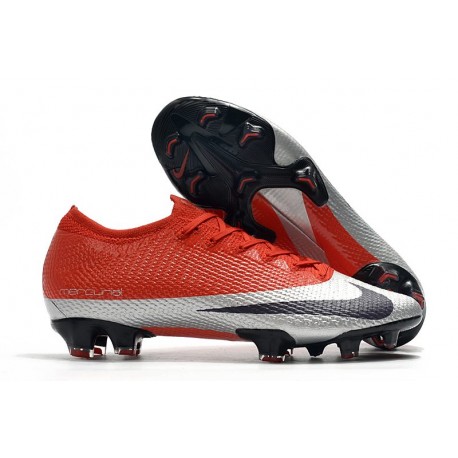 Nike Mercurial Vapor 13 Elite FG ACC Future DNA Czerwony Srebro Czarny