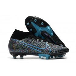 Nike Mercurial Superfly VII Elite AG PRO Czarny Niebieski