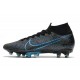 Nike Mercurial Superfly VII Elite AG PRO Czarny Niebieski