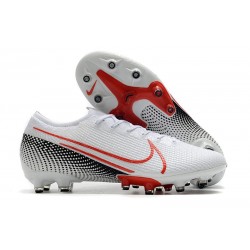 Nike Mercurial Vapor XIII Elite AG-PRO AC Biały Czerwony Czarny