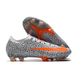 Nike Mercurial Vapor 13 Elite CR7 FG ACC Biały Pomarańczowy Czarny