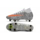 Nike Mercurial Superfly VII Elite SG-PRO CR7 Biały Pomarańczowy Czarny