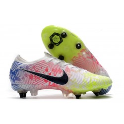 Nike Mercurial Vapor XIII Elite SG-pro AC Neymar Biały Czarny Niebieski Żółty