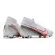 Nike Korki Mercurial Superfly VII Elite DF FG Biały Czerwony Czarny