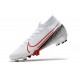 Nike Korki Mercurial Superfly VII Elite DF FG Biały Czerwony Czarny