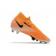 Nike Korki Mercurial Superfly VII Elite DF FG Pomarańczowy Czarny Biały