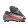 Nike Korki Mercurial Superfly VII Elite DF FG Szary Czarny Czerwony 