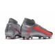 Nike Korki Mercurial Superfly VII Elite DF FG Szary Czarny Czerwony 