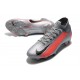 Nike Korki Mercurial Superfly VII Elite DF FG Szary Czarny Czerwony 