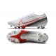 Buty Nike Mercurial Vapor XIII Elite FG Biały Czerwony Czarny