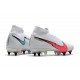 Nike Mercurial Superfly VII Elite SG-PRO Anti Clog Biały Czerwony