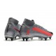 Nike Mercurial Superfly VII Elite SG-PRO Anti Clog- Szary Czarny