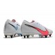 Nike Mercurial Vapor XIII Elite SG-pro AC Biały Czerwony Niebieski