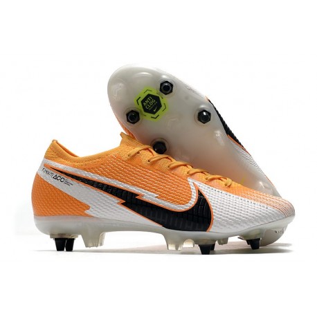 Nike Mercurial Vapor XIII Elite SG-pro AC Pomarańczowy Czarny Biały