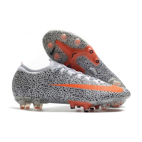 Nike Mercurial Vapor XIII Elite AG-PRO AC CR7 Biały Pomarańczowy Czarny