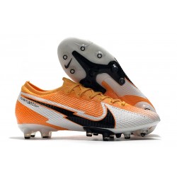 Nike Mercurial Vapor XIII Elite AG-PRO AC - Pomarańczowy Czarny Biały