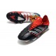 Buty piłkarskie Adidas Predator Archive Fg Czerwony Czarny Srebro