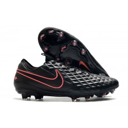 Nike Tiempo Legend VIII Elite FG Korki Pilkarskie Czarny Różowy