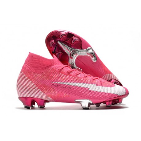 Nike Mercurial Superfly 7 Elite FG ACC x Mbappé Różowy Biały Czarny