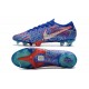 Nike Mercurial Vapor 13 Elite FG Sancho Niebieski Biały Zielony Czarny