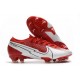 Buty Nike Mercurial Vapor XIII Elite FG Czerwony Biały