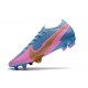 Nike Buty piłkarskie Mercurial Vapor 13 Elite FG Niebieski Różowy Złoty