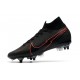 Nike Mercurial Superfly VII Elite SG-PRO Anti Clog Czarny Czerwony