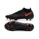 Nike Phantom GT Elite Dynamic Fit FG Czarny Czerwony Ciemny Szary